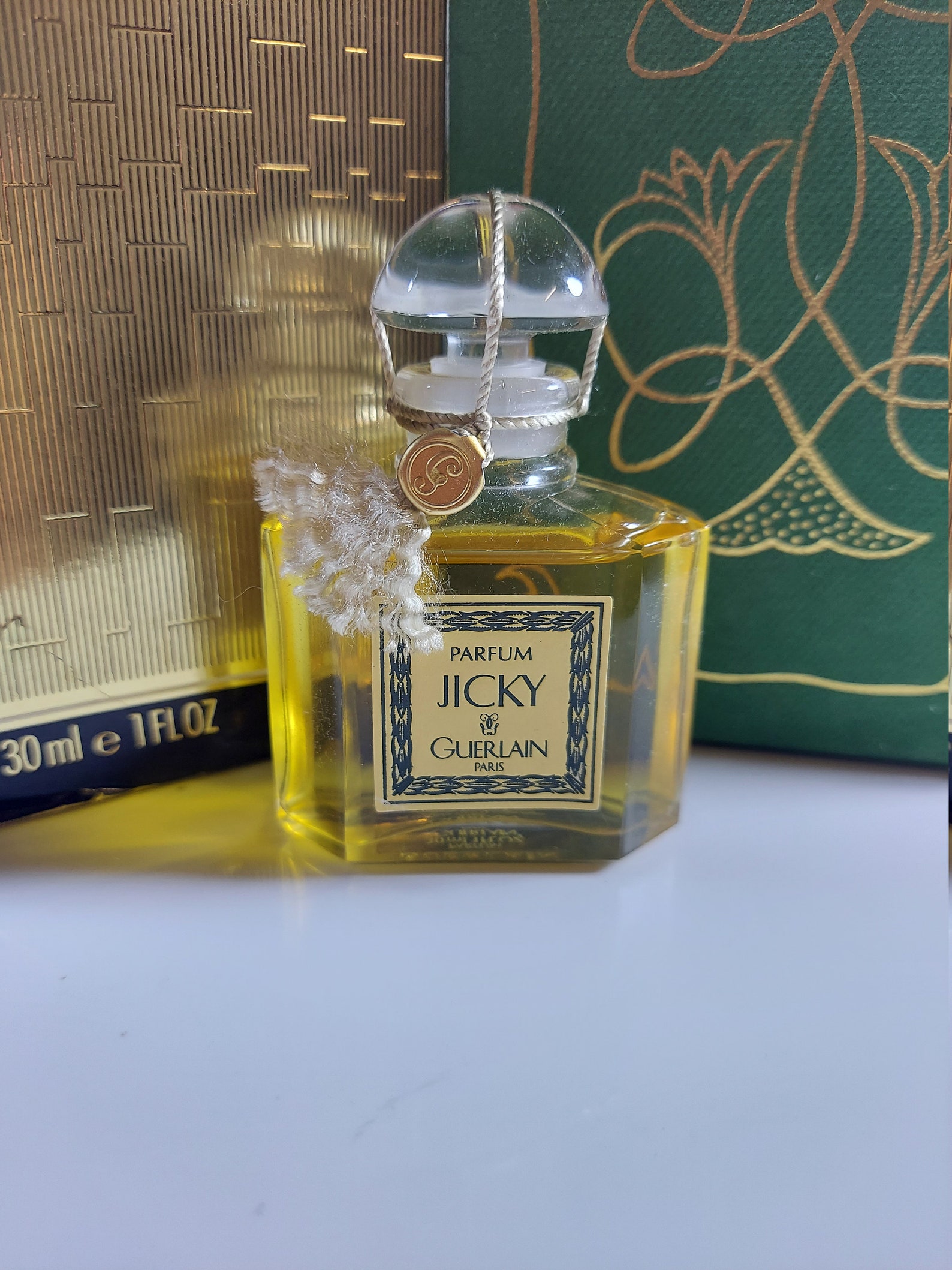 Guerlain Jicky 1.0oz 30ml Flacon Parfum Extrait Paris France | Etsy