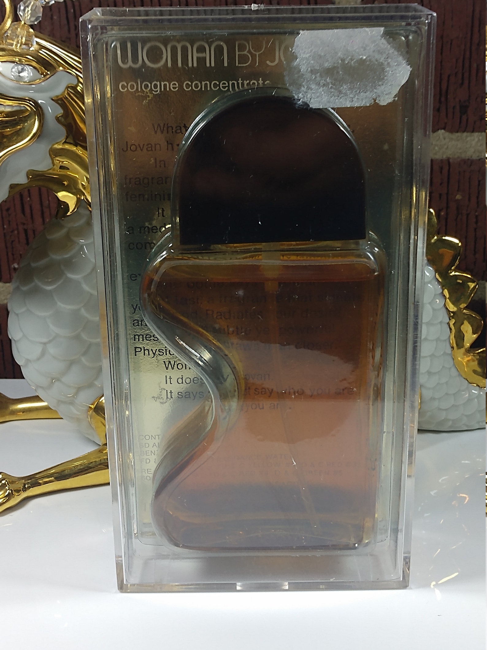 Jovan Woman Perfume 3.4oz100ml Bottle Vintage Etsy