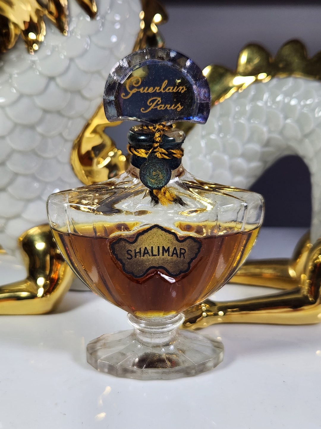 Guerlain Shalimar 2/3oz Flacon Extrait 1925-1970 Paris France No Box ...