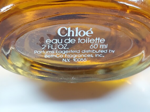 Lagerfeld Chloe Eau De Toilette Splash 2 0oz 60ml Vintage Etsy Lagerfeld Chloe Eau De Toilette Splash 2 0oz 60ml Vintage Etsy