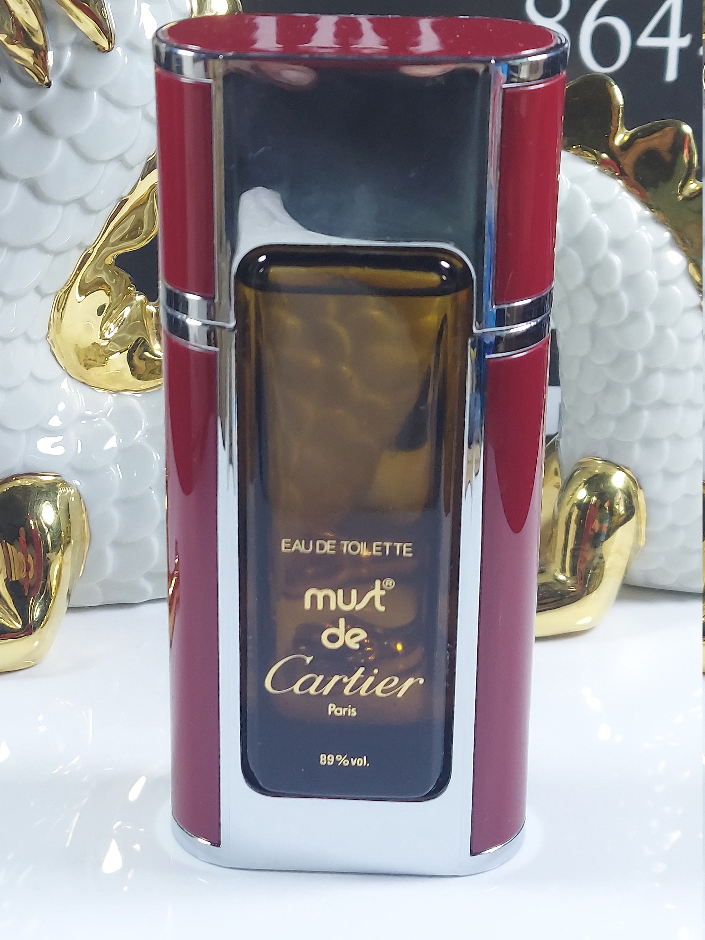 Must De Cartier Eau De Toilette 1.6oz Splash Vintage Etsy India