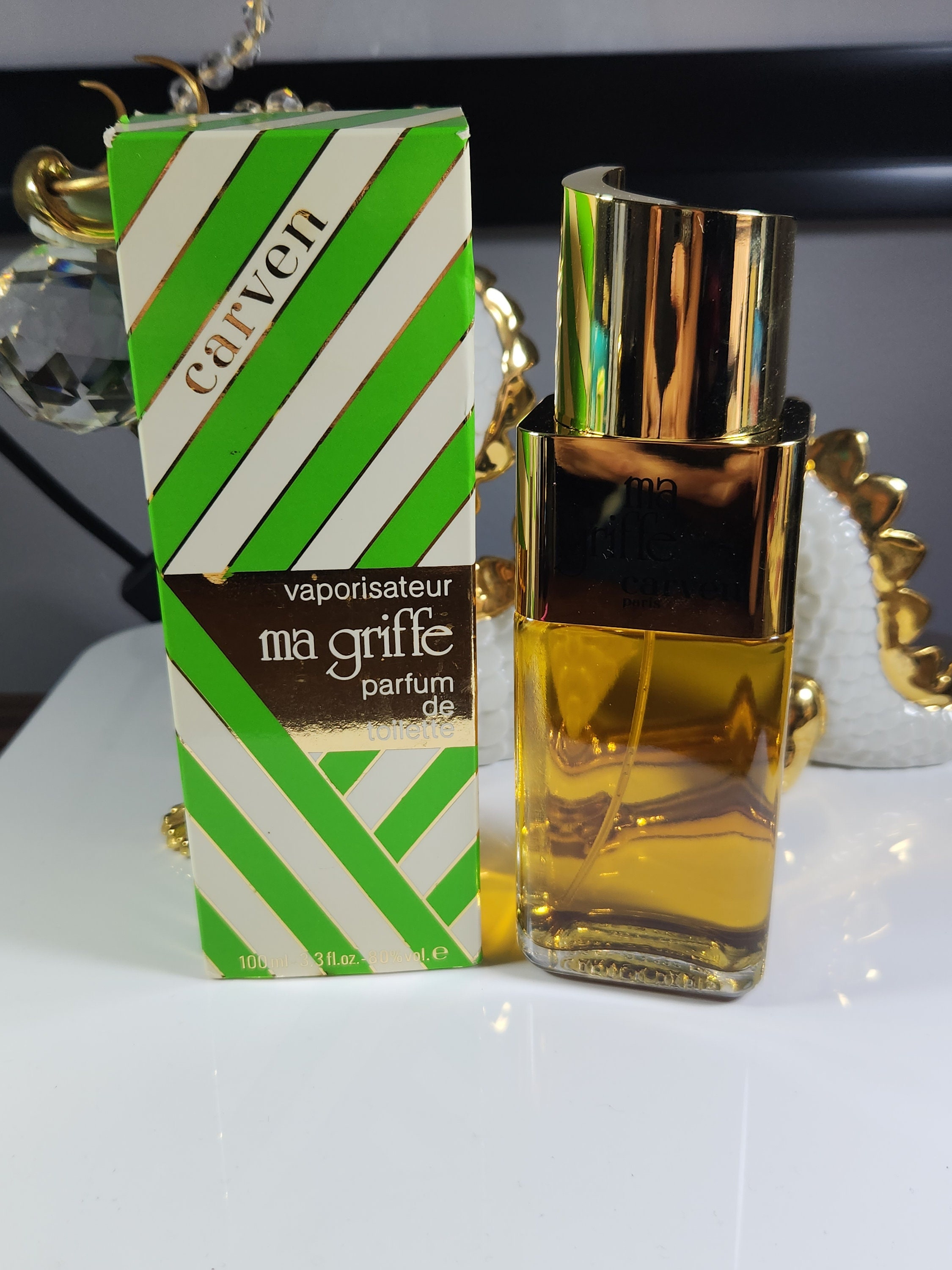 Rare Ma Griffe By Carven Parfum de Toilette PDT Spray 3.3 oz 100 ml Vintage  rare