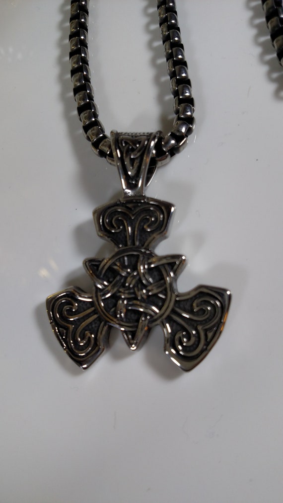 Stainless Steel Celtic Viking Pendents Only No Chain Pendants Jewelry Valresa Com - Pendant Only No Chain