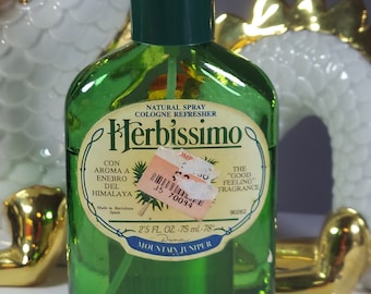 Herbissimo Juniper by Dana For Men 2.5 oz Original Vintage Scent partial bottle - Spain