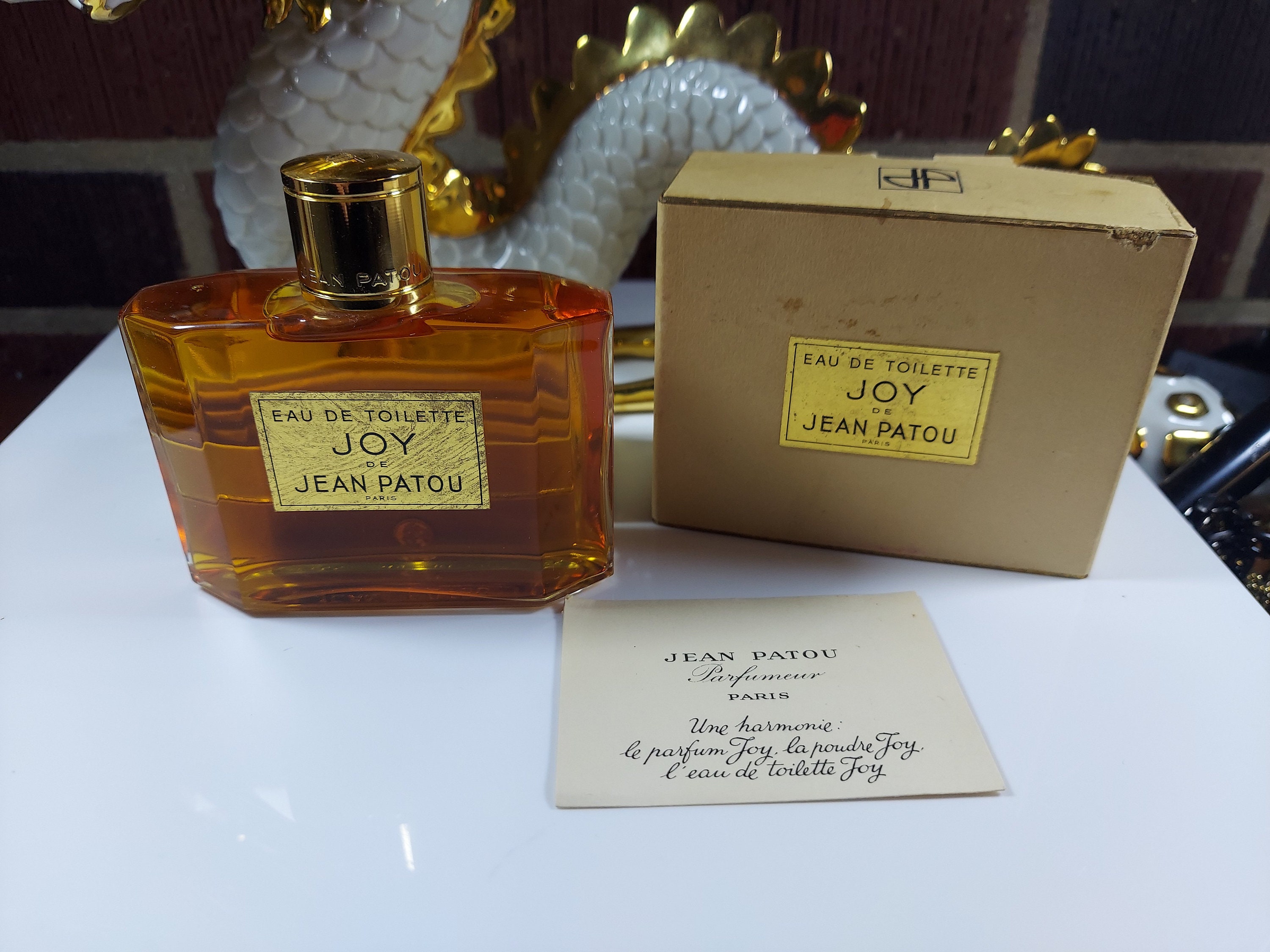 Jean Patou Joy Eau De Toilette 3.0oz 90ml 1958 Vintage Etsy UK