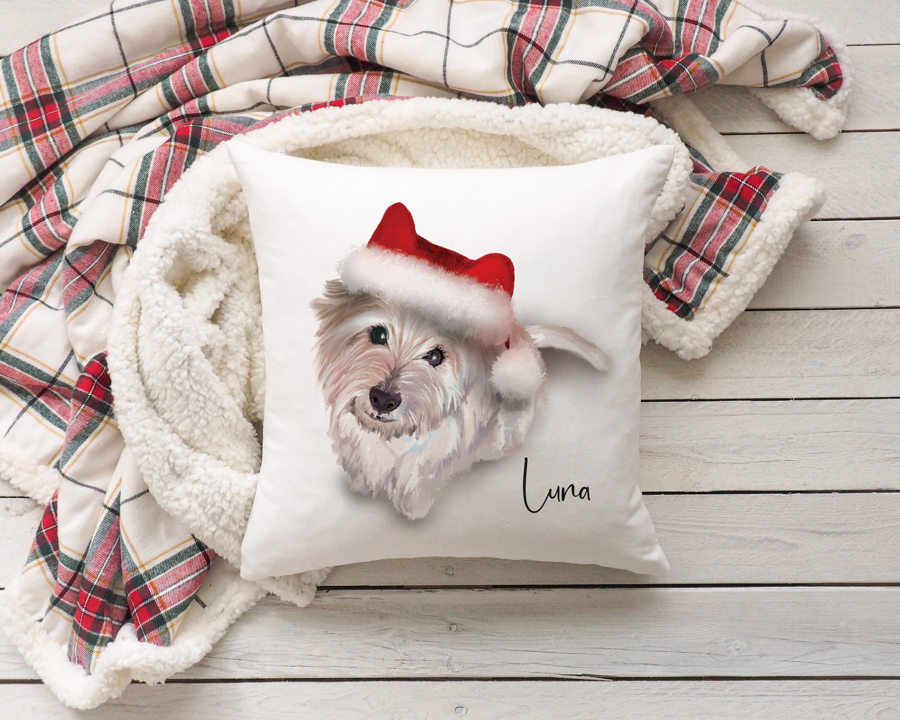 westie dog cushions