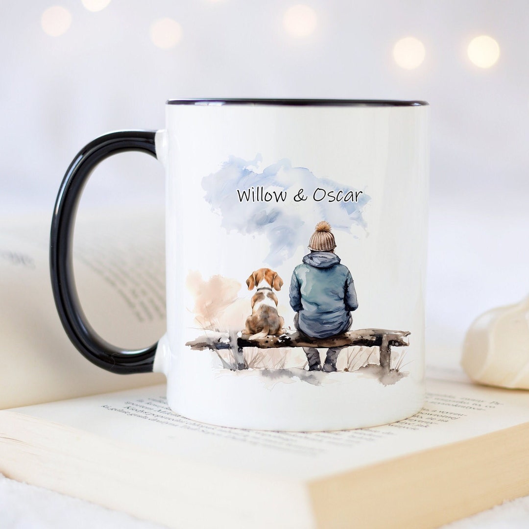 Personalised Dog Mug, Custom Dog Mug, Dog Owner Gift, 95 Different Dog ...