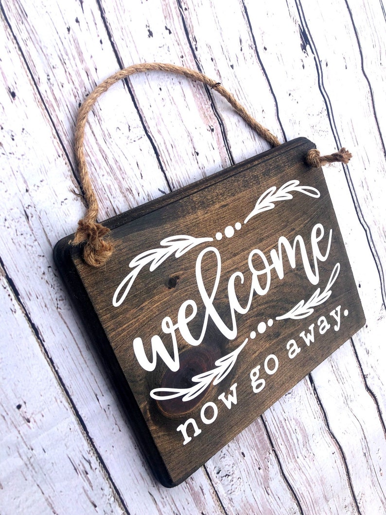 Funny Sign for Front Door Porch Patio Etsy
