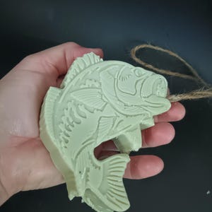 Lemongrass Fish Soap On A Rope: Novelty Men&#39;s Soap