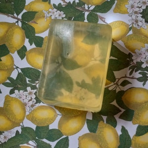 Lemon Glycerin Soap