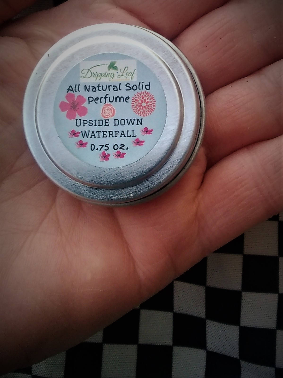 Upside Down Waterfall Solid Perfume: Jasmine Ylang Ylang, All Natural ...