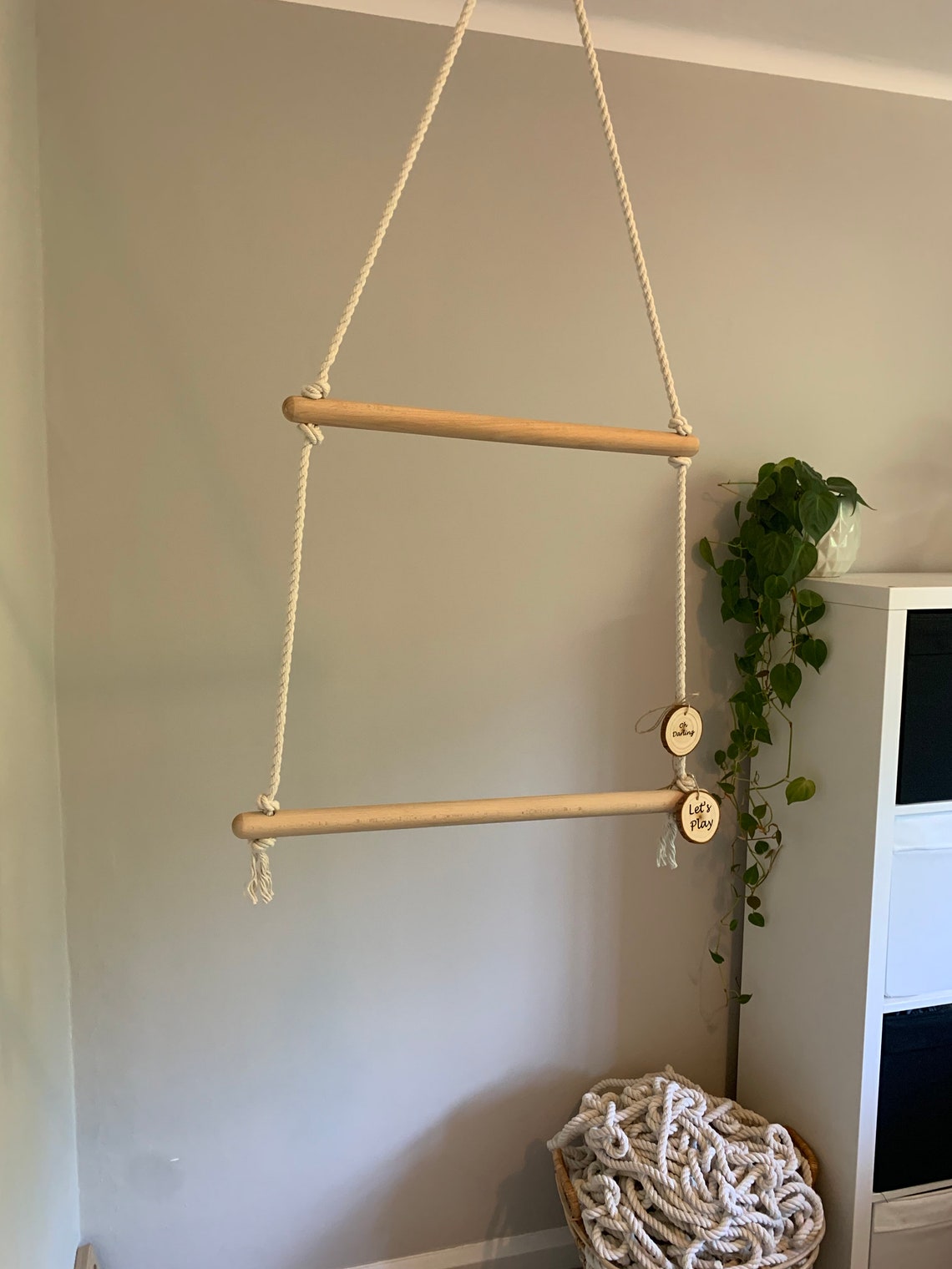 Swing Trapeze Bar Climbing Frame Swing Set Indoor Outdoor Etsy