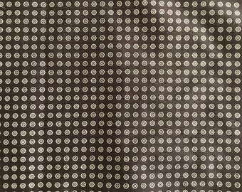 Marrone con cerchi - 100% cotone