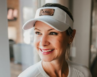 personalized golf visors