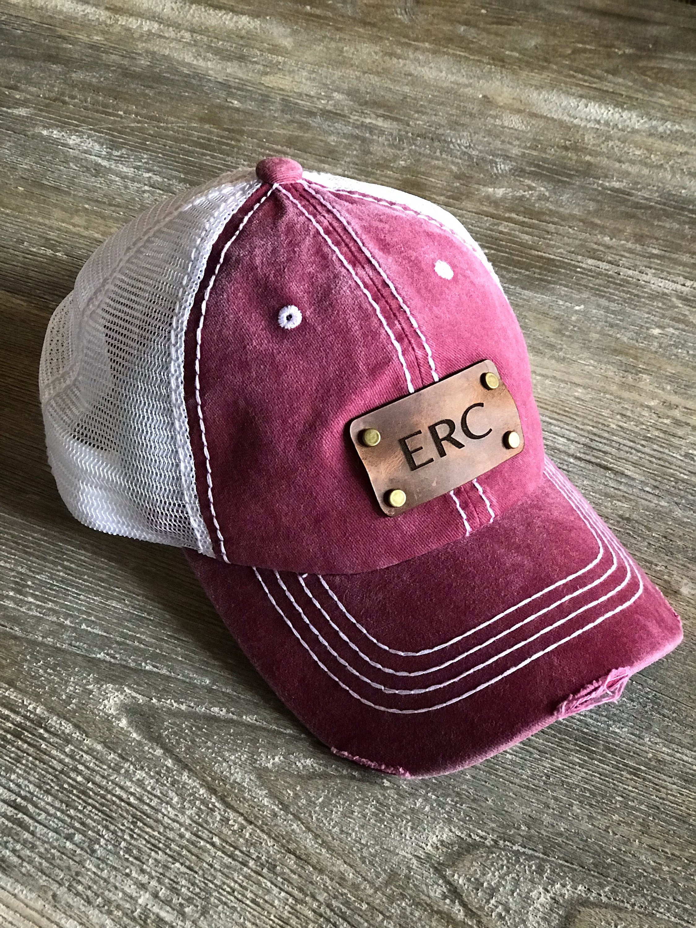 Chapeau Camionneur Chrome Hearts Avec écussons Cœurs Cimetière En Cuir - Neuf