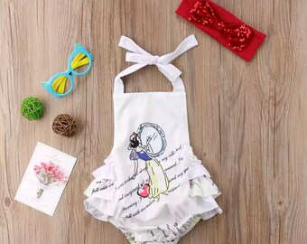 snow white romper