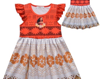 Moana Costume Kids Etsy Moana Costume Kids Etsy