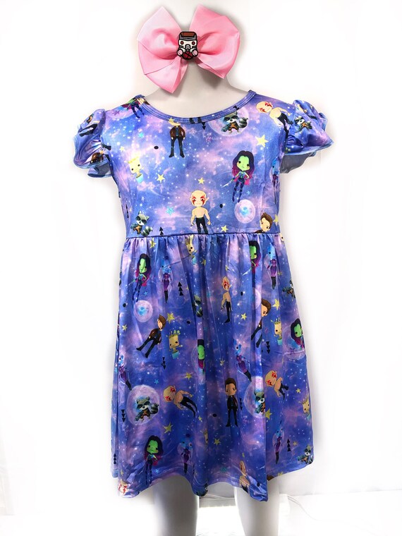 galaxy dress girl