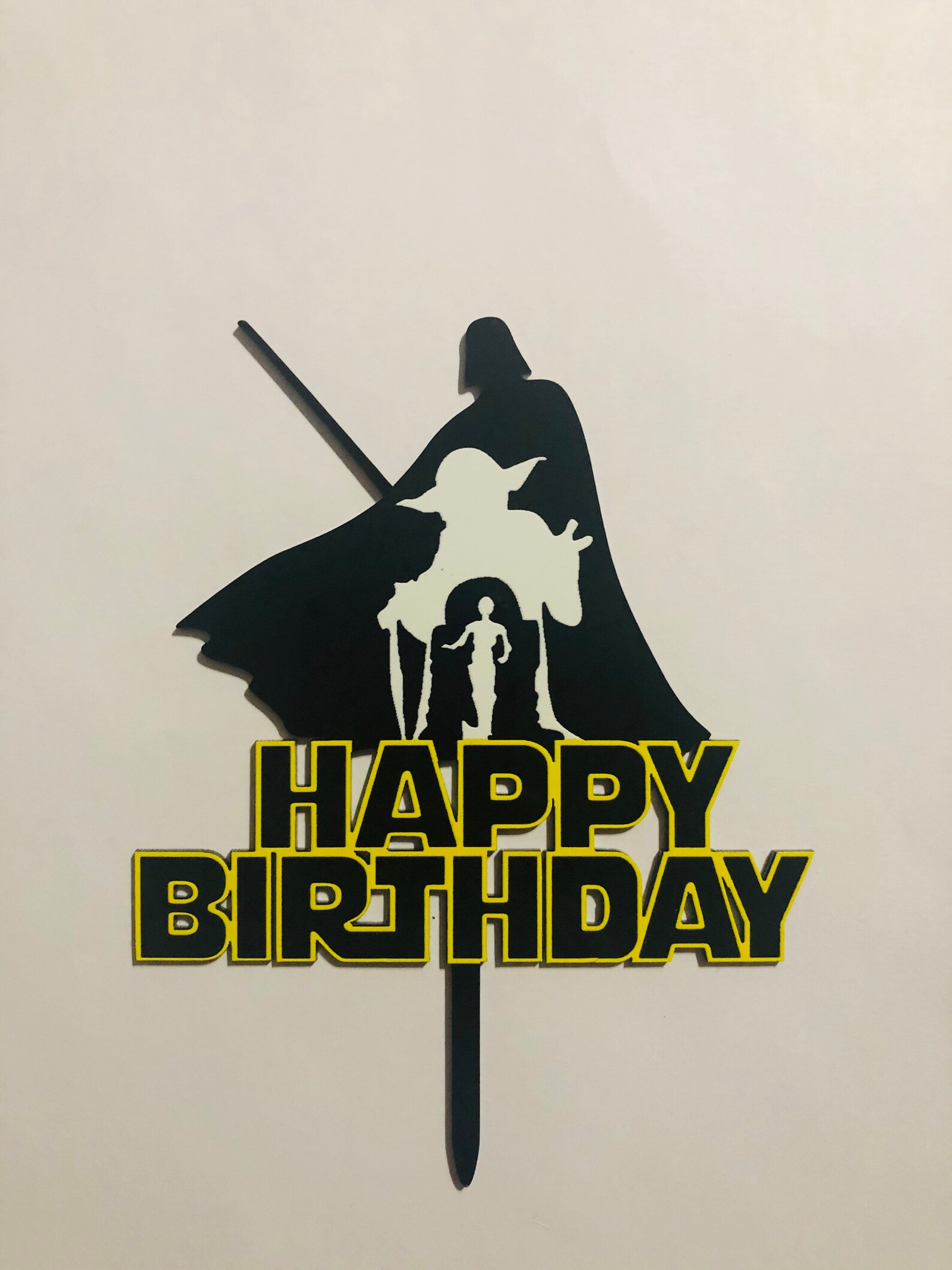 Star wars birthday cake topper free shipping  etsy Star wars birthday cake topper free shipping  etsy