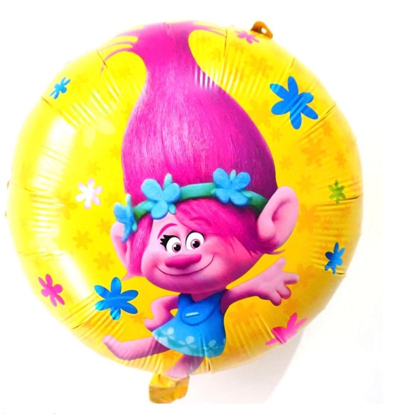 Balloon Decor 29\u201d Birthday party Trolls Poppy Balloon