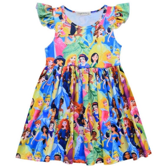 Disney Princess dress inspired boutique dress FREE SHIPPING | Etsy