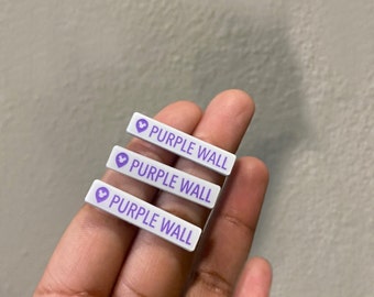 Purple wall enamel pin| Disney Pin drop | destination Drop Pin | Instagram drop pin | purple wall pin | Disney Pin | Magic Kingdom pin