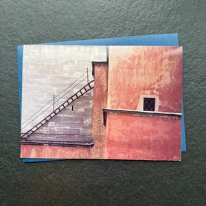 Vintage Cityscape Blank Greeting Cards | NY Tribune, Eiffel Tower, MIT Campus, Istanbul, Belvedere Building