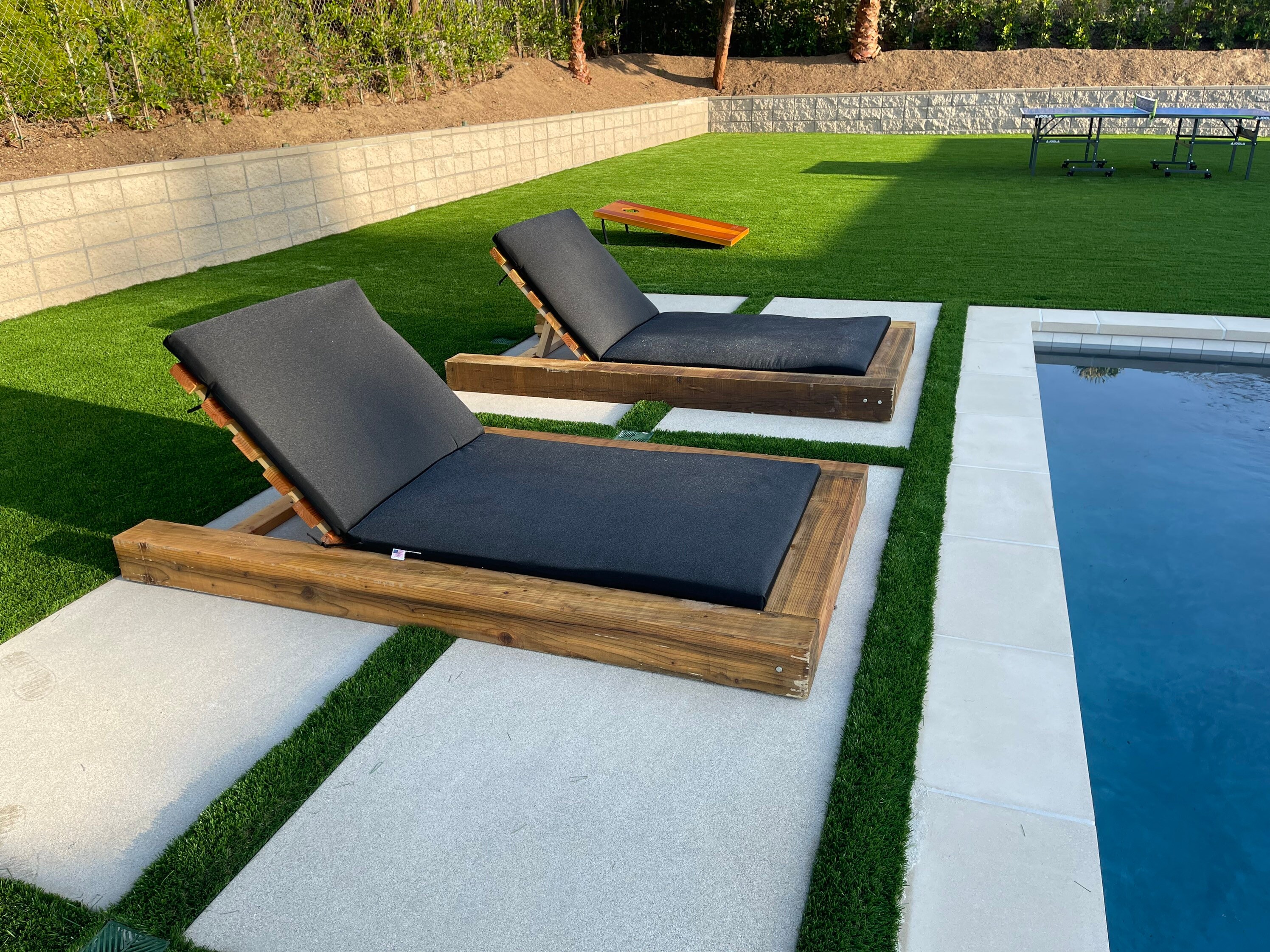 Oversized Pool Lounge Chairs | Etsy