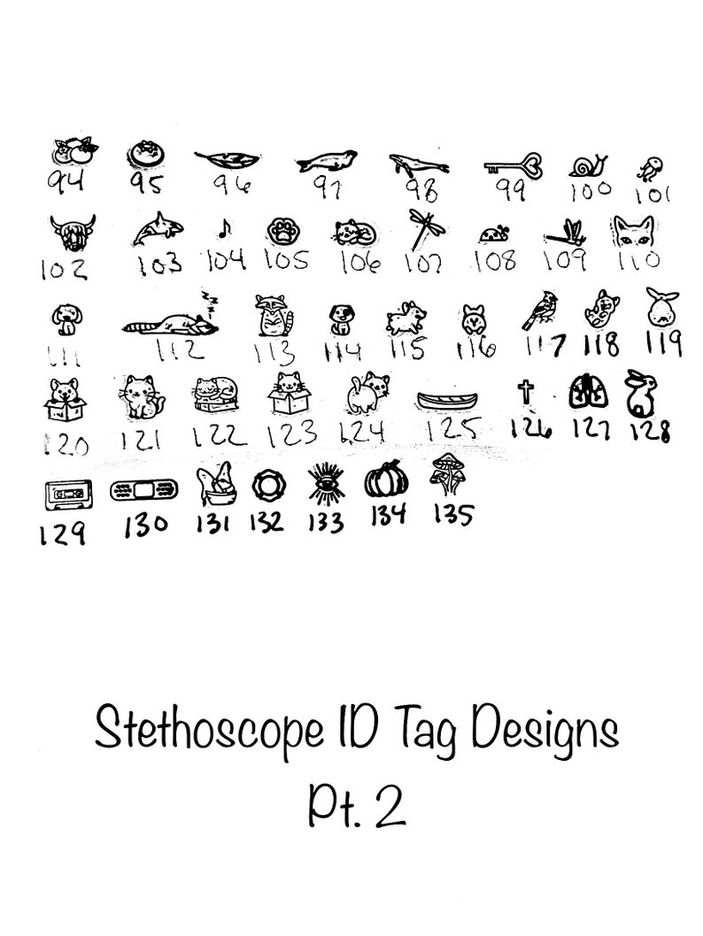 Stethoscope ID Tag Gift For Nurse Nursing Student Gift Gift for Doctor Name Tag Stethoscope Tag Stethoscope Charm sweetheart image 3