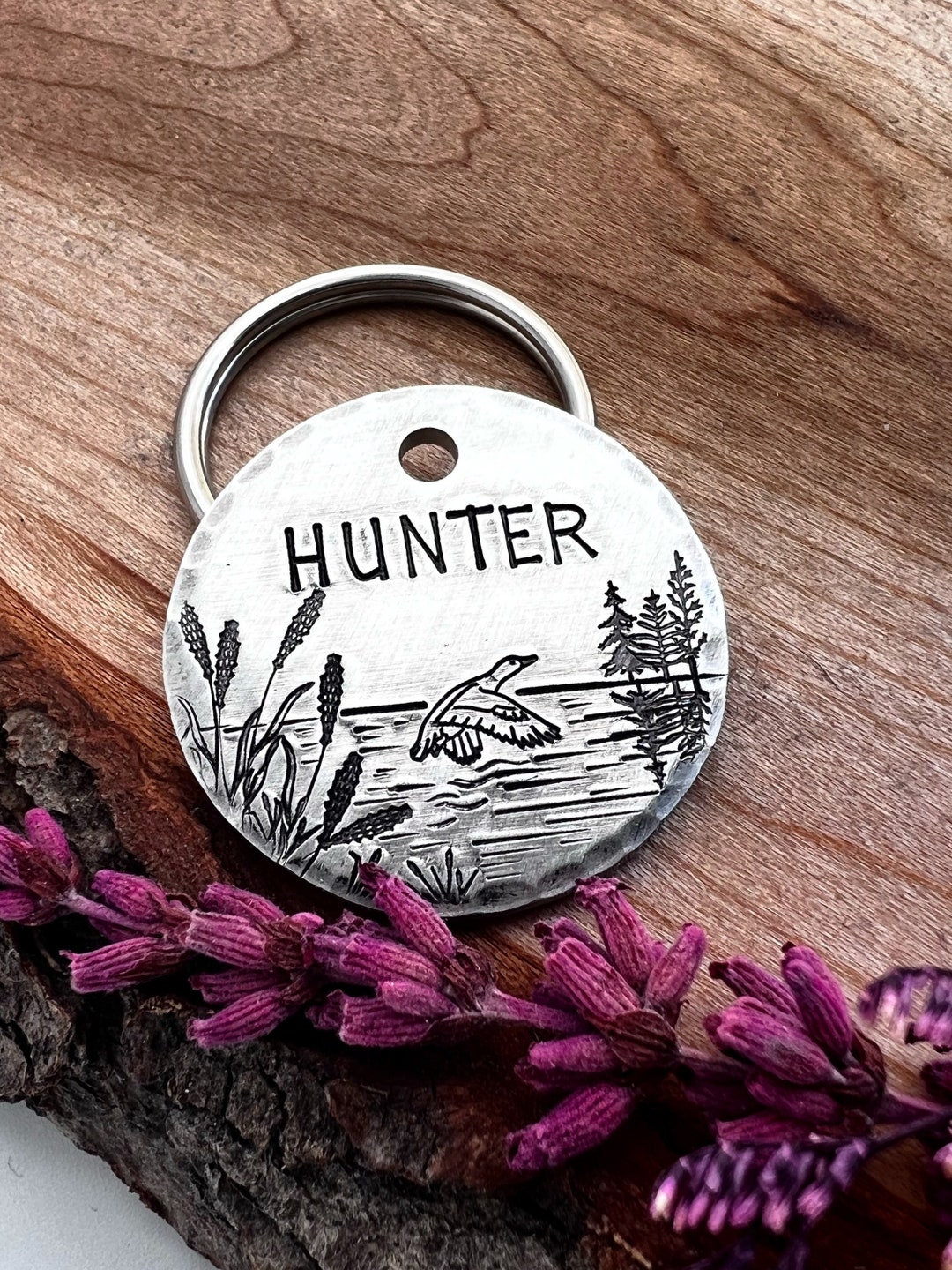 Goose Dog Tag Duck Canadian Geese Dog Tag Hunting Dog Dog Collar Tag