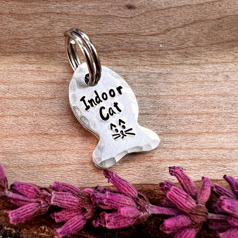 Cat Id Collar Charms Etsy Canada