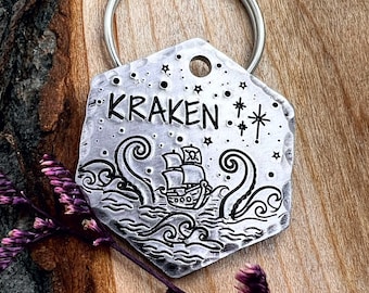 pirate dog tag
