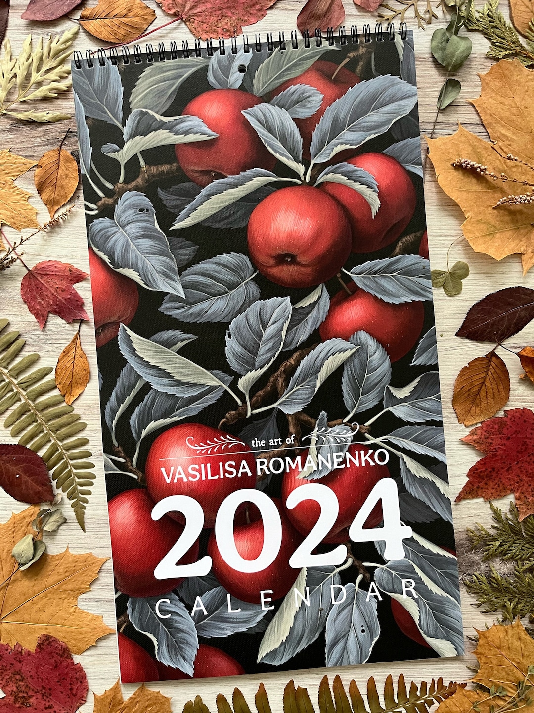 2024 Fine Art Botanical Wall Calendar Etsy