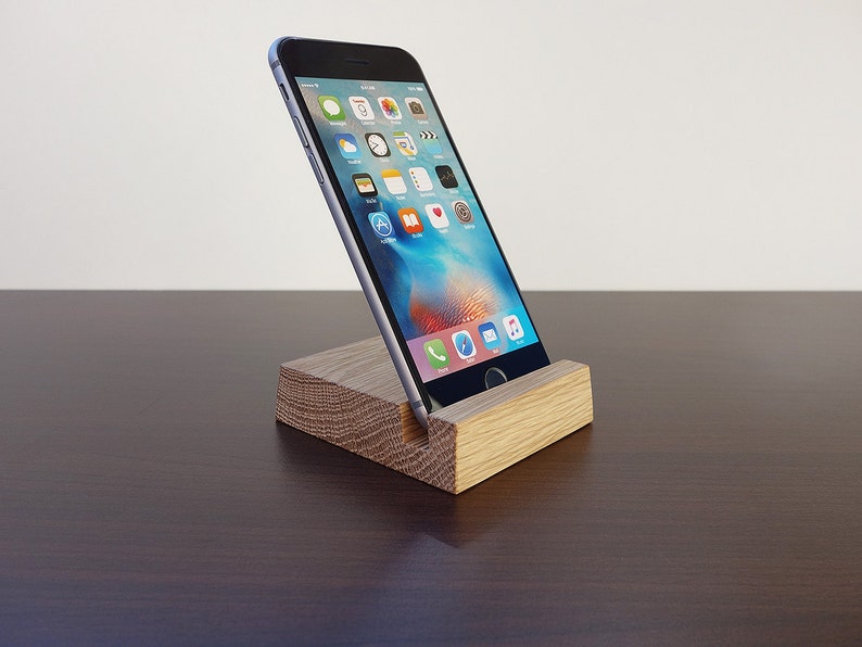 Wood iPhone Stand. iPhone X Stand. iPhone 6, 7, 8, X, 11, SE, XR Series