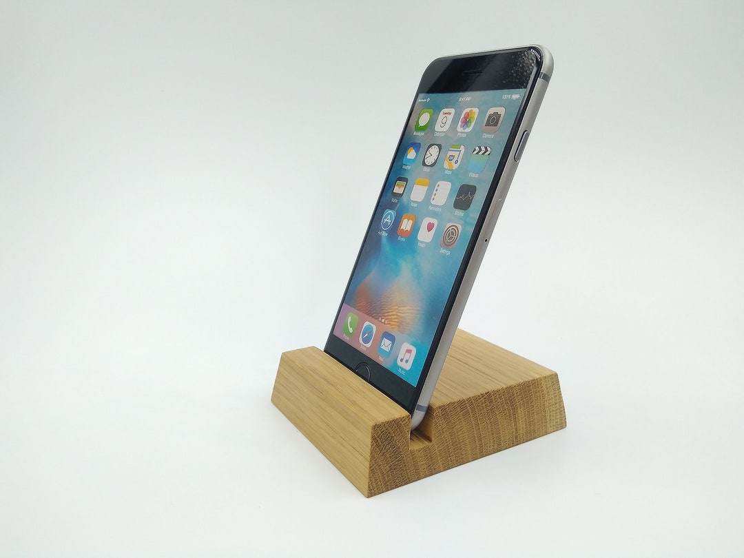 Wood iPhone Stand. iPhone X Stand. iPhone 6, 7, 8, X, 11, SE, XR Series