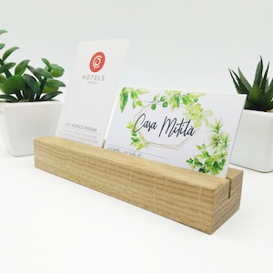 Soporte para fotos de madera. Soportes de mesa de madera, soporte de tarjeta de lugar de nombre, titulares de números de mesa, soportes de invitación
