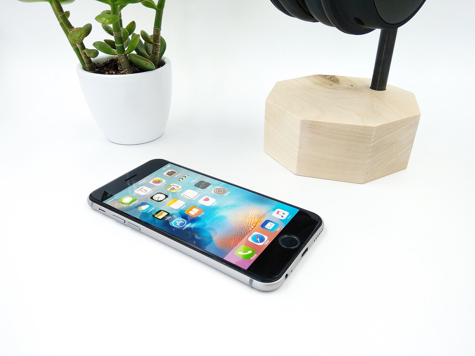 Wooden Headphones Stand. Wood Headset Hanger. Gamer Headphones Etsy