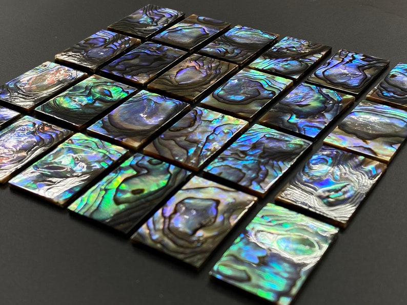 Abalone Shell Rectangle Flat 20x30mm 10/20/50pcs 50pcs