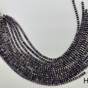 6 mm hoogwaardige ronde wampum-kralen 16&quot;
