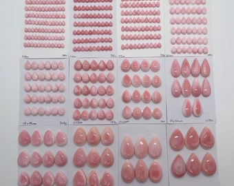 Pink Queen Conch Shell TearDrop Cabs 5x8mm,6x8mm,6x9mm,8x10mm,8x12mm,10x14mm,12x16mm,13x18mm,15x20mm,15x30mm,18x25mm,20x30mm,20x35mm,22x35mm