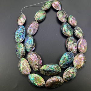 Abalone Irregular Oval Shape Strand
