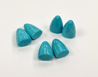 Natural Turquoise Bullet Shape