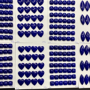 Natural Lapis Cab (Angular cushion shape, Heart shape, Cushion shape, Marquise shape) image 1