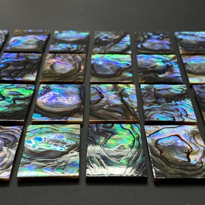 Abalone Shell Rectangle Flat 20x30mm 10/20/50pcs image 2