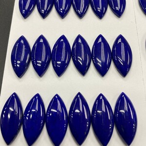 Natural Lapis Cab (Angular cushion shape, Heart shape, Cushion shape, Marquise shape) Marquise shape11x25m