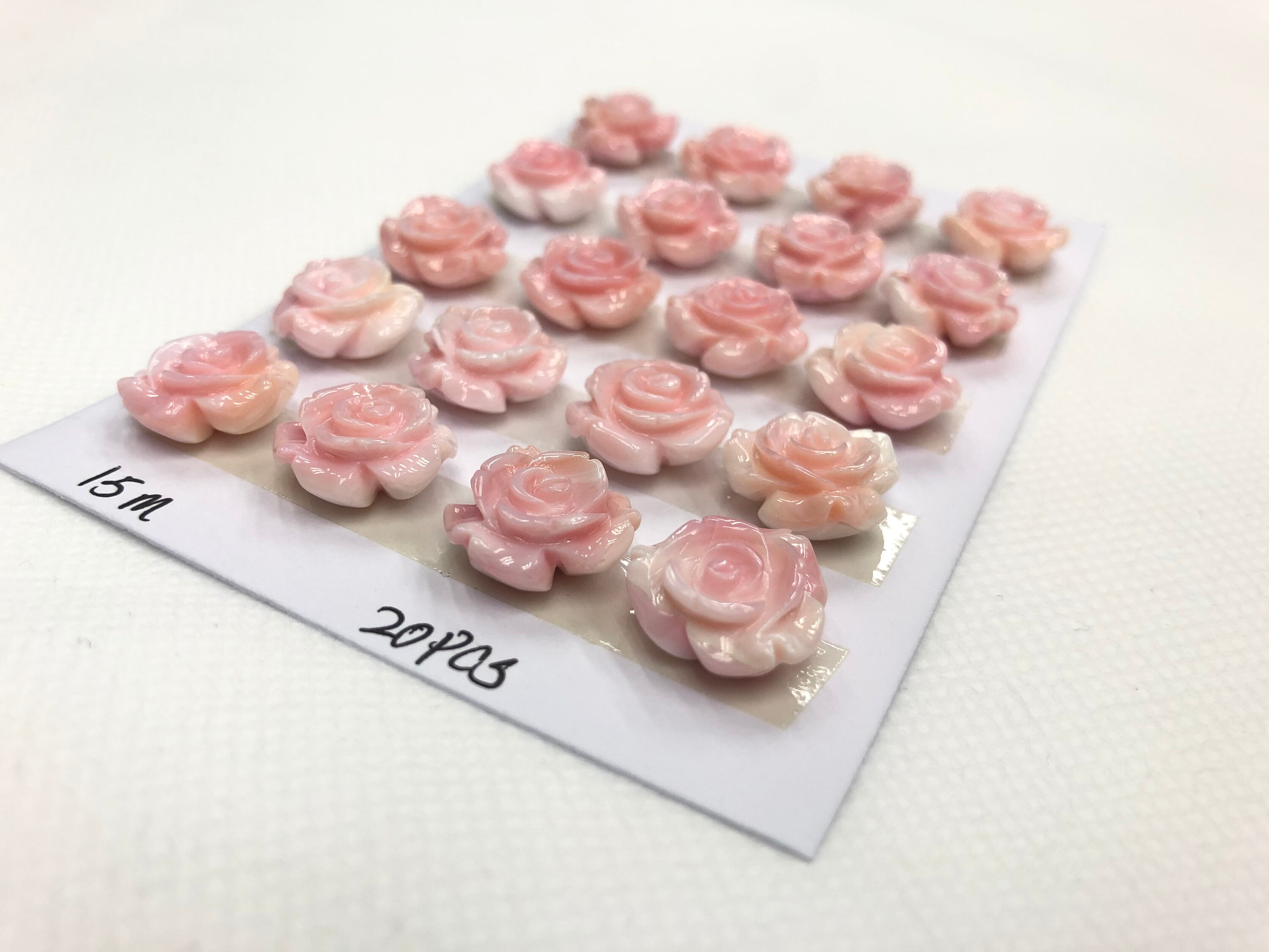 Conch Shell Roses Pink Queen Conch Shell Rose Half Drilled 10mm 12mm 15mm 18mm - Etsy Canada