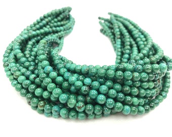 Chrysocolla Round Beads 6mm Strand 16 inches