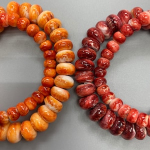 Spiny Oyster Shell  Bracelet 12mm /10mm /8mm