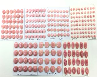 Pink Queen Conch Shell Oval Cabs 5x7mm~15x20mm