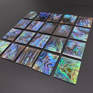 Abalone Shell Rectangle Flat 20x30mm 10/20/50pcs 20pcs